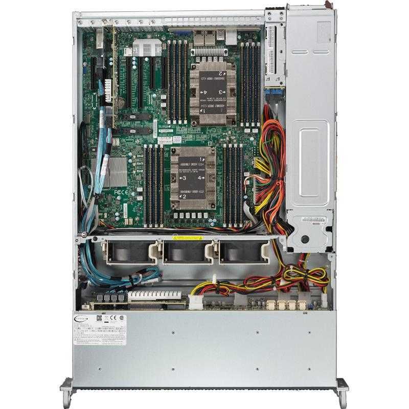 Chassi Servidor Supermicro 2029P-E1CR24H para 2CPU Intel Xeon Scalable