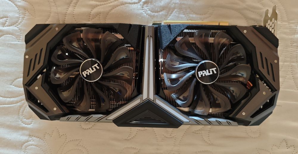 Видеокарта Palit GeForce RTX 2070 Super GameRock Premium 8GB 256-bit