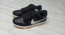 Кроссовки nike sb dunk low pro черные 625-1