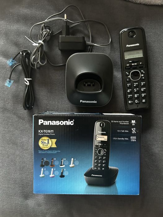 Panasonic KX-TG1611. Telefon stacjonarny jak nowy