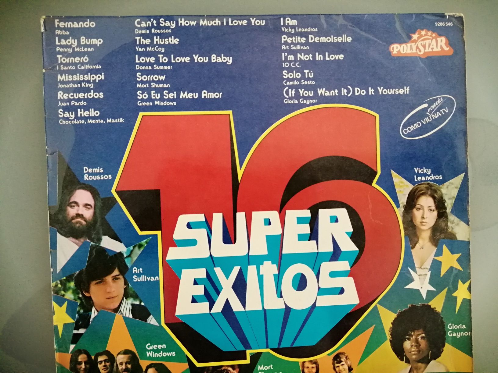 Polystar - 16 Super Exitos-  disco de vinil como novo! Musica déc 70