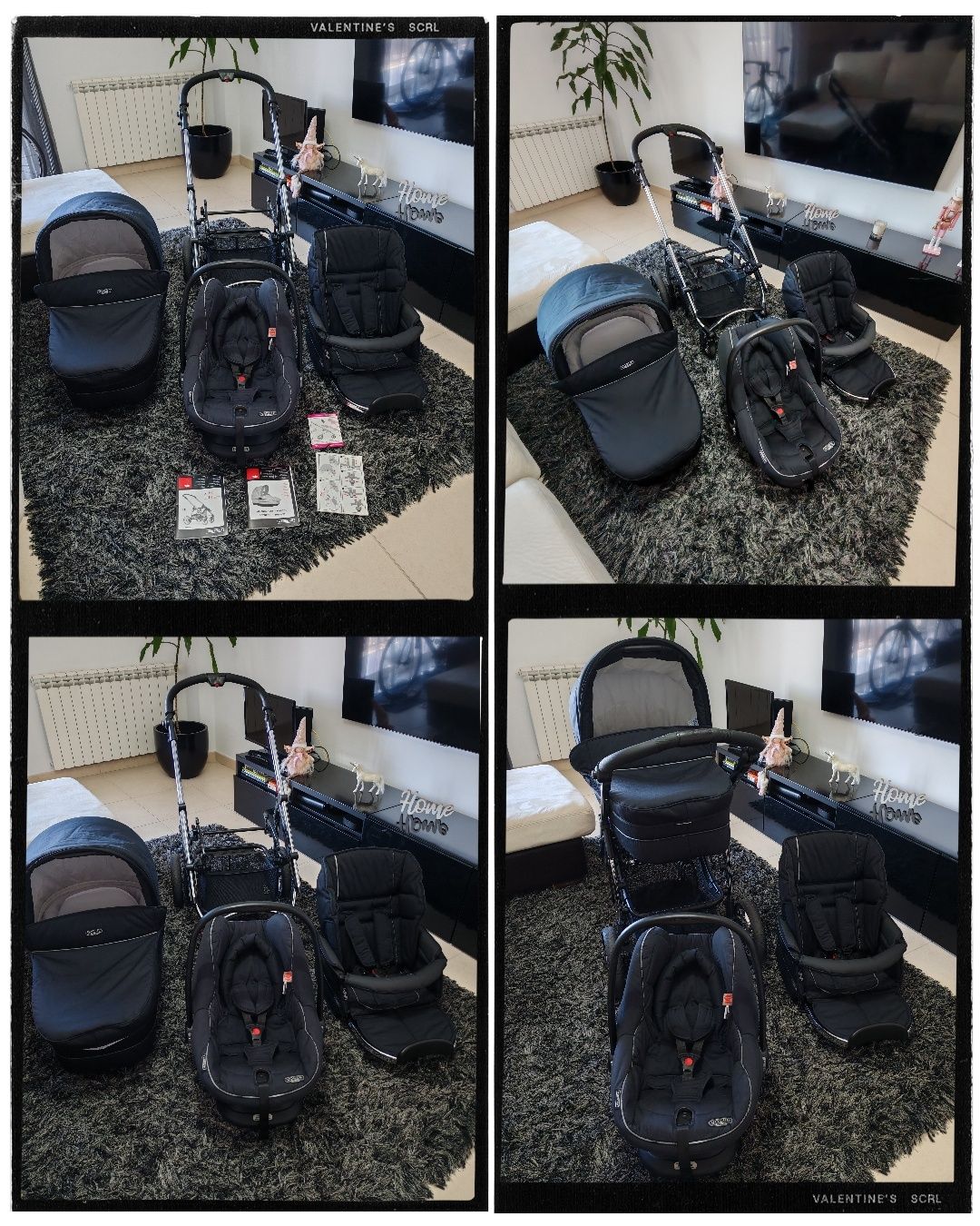 Trio Bebecar I3 com todos os acessórios
