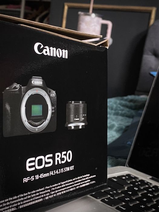 Canon lente RF-S 18-45mm F4.5-6.3 IS STM