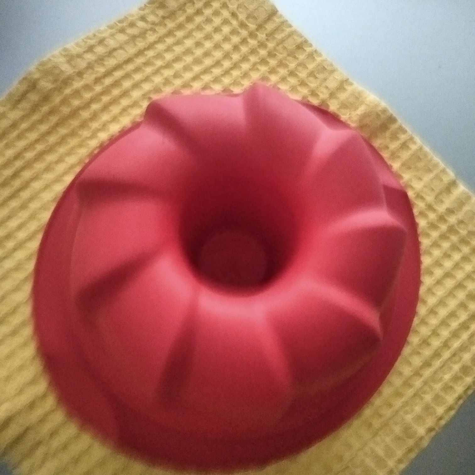 Forma em silicone Tupperware