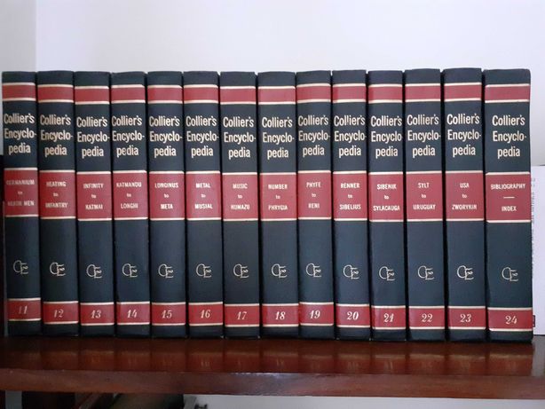 Collier's Enciclopédia(24 vol.+2 dic.)+ Colliers Junior Classics (10)