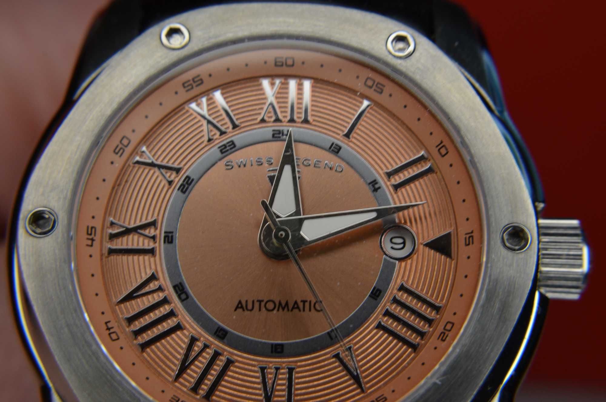 SL traveler swiss automatic 18jewels. оригінальний годинник.
