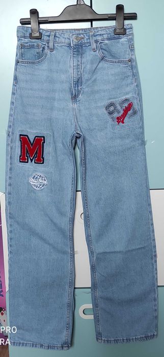 Spodnie jeansowe dla dziewczyny H&M rozmiar 158 cm