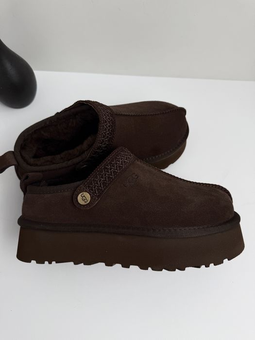 Уггі аг UGG tasman platform espresso угі зимові на хутрі таз