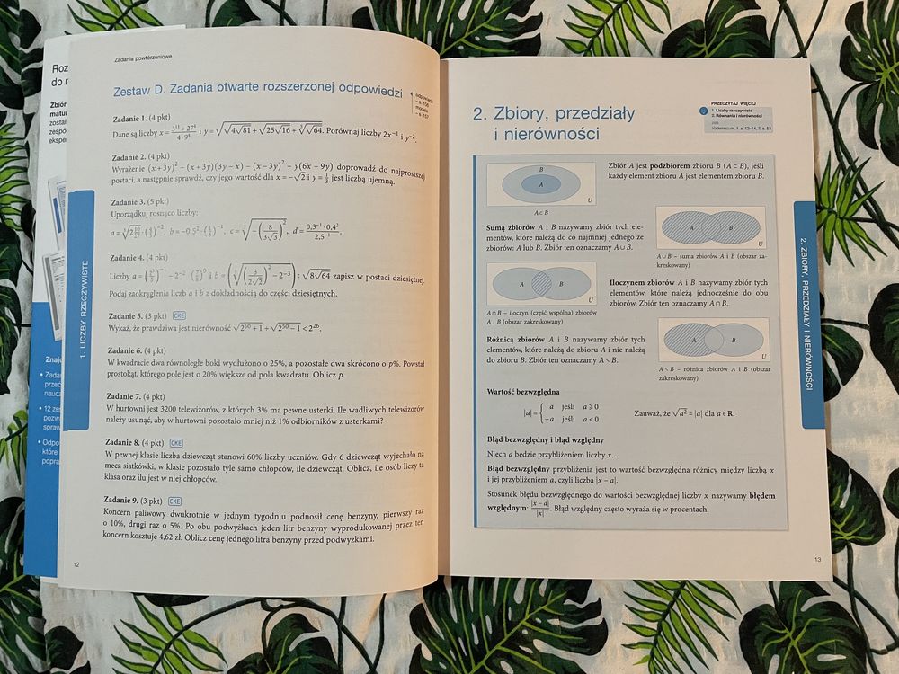 Teraz matura matematyka zbiór zadań i zestawów maturalnych pp