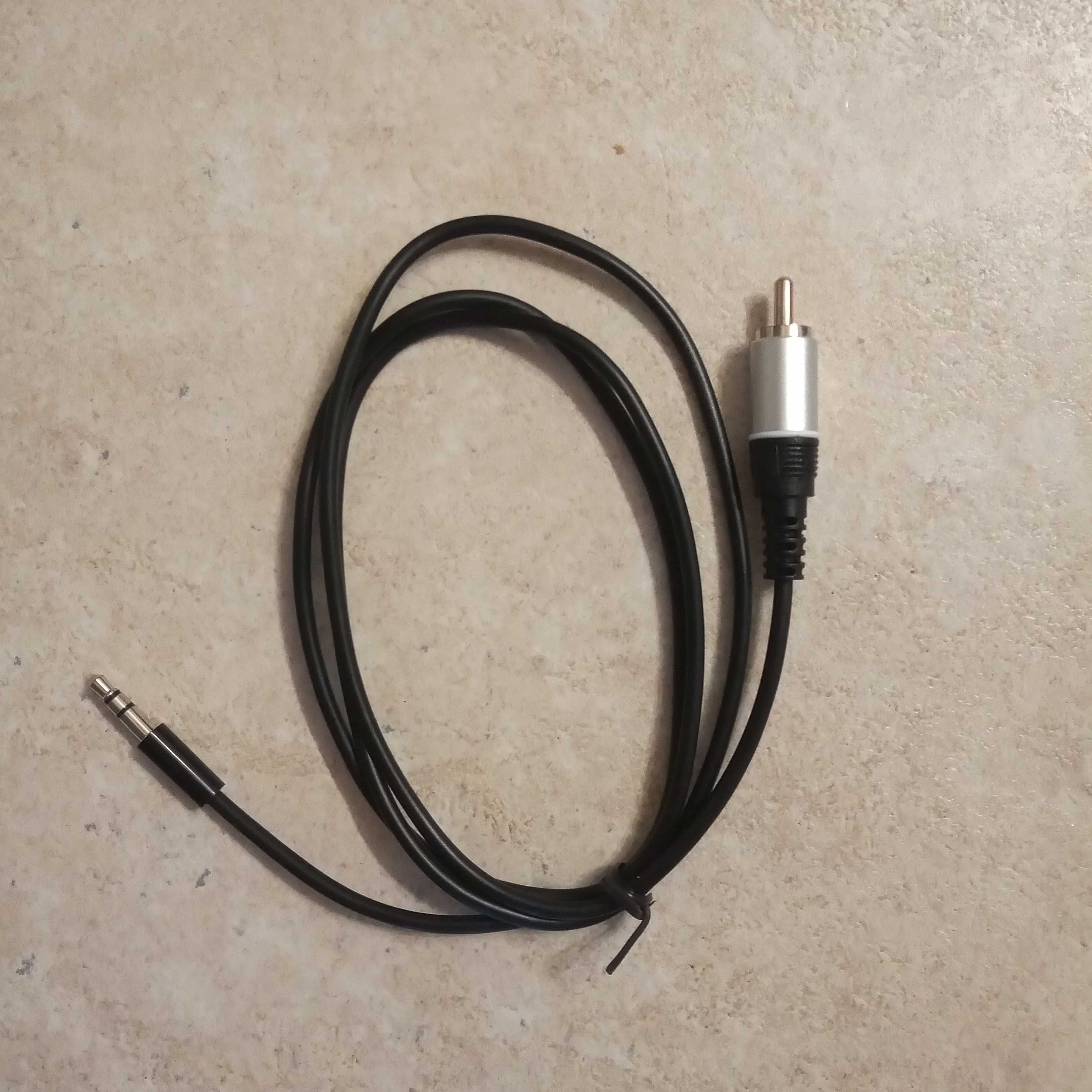 RCA - 3.5 mm mini jack / AUX аудіо кабель, моно, дріт