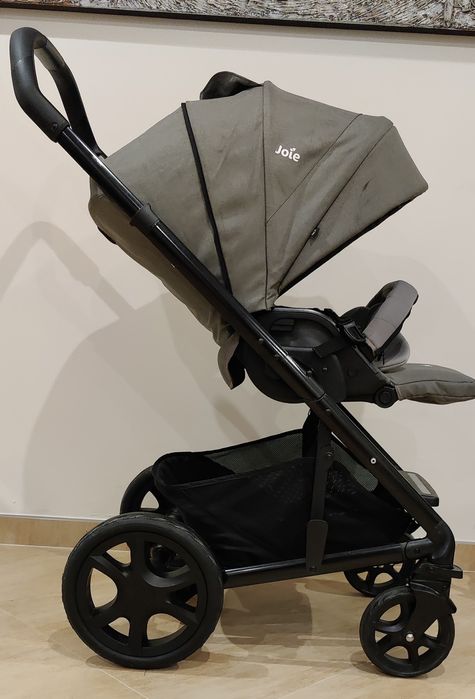 Conjunto Joie-Chrome DLX+babycoque I-Gemm 2+Cadeira auto+Base Isofix