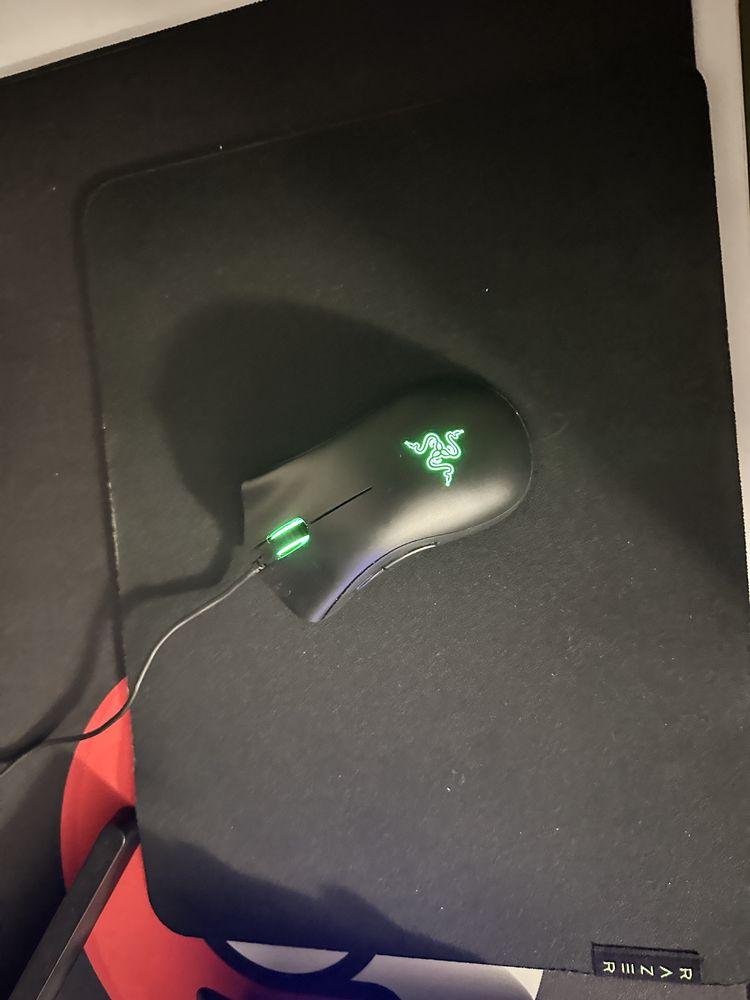 Zestaw Gamingowy: Klawiatura SteelSeries Mysz Razer, podkladka razer