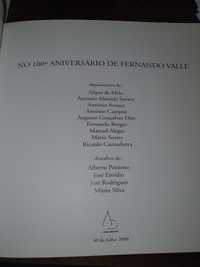Livro comemorativo 100 Aniversário de Fernando Valle
