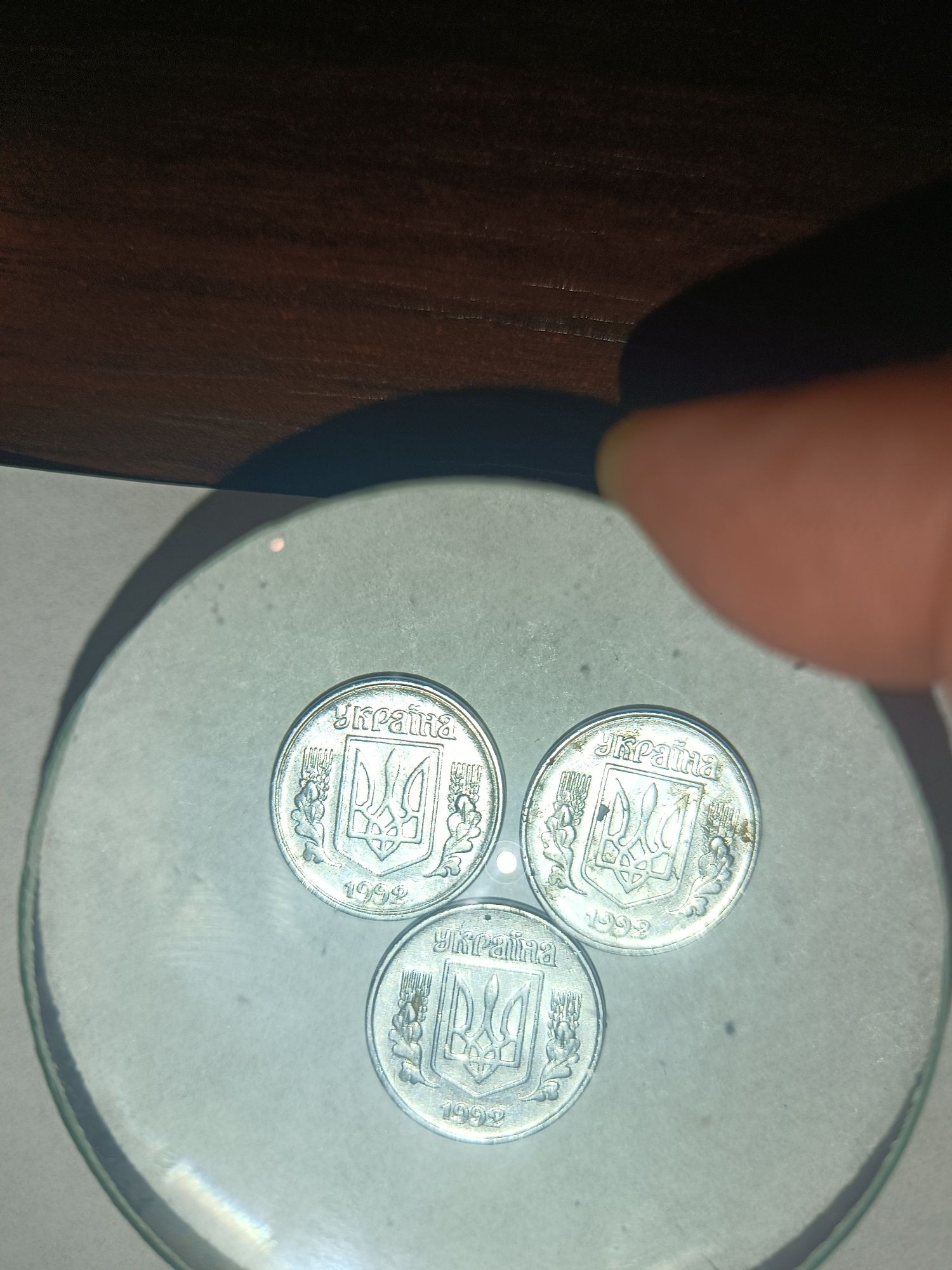 1 копейка 1992 и 5 копеек 1992 г 6 шт