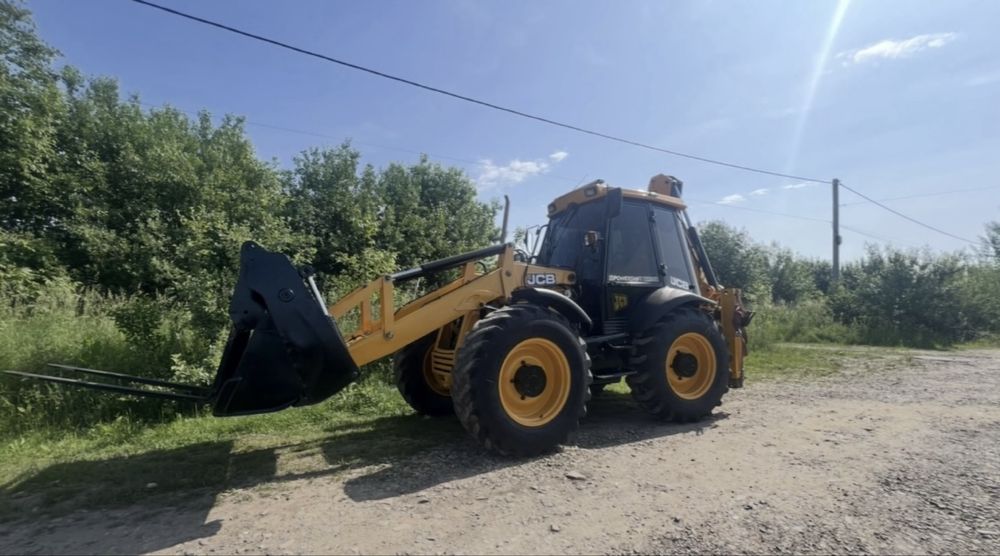 Послуги, оренда екскаватора, екскаватор-навантажувач JCB 4cx