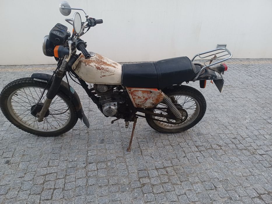 Honda Xls 125 a trabalhar