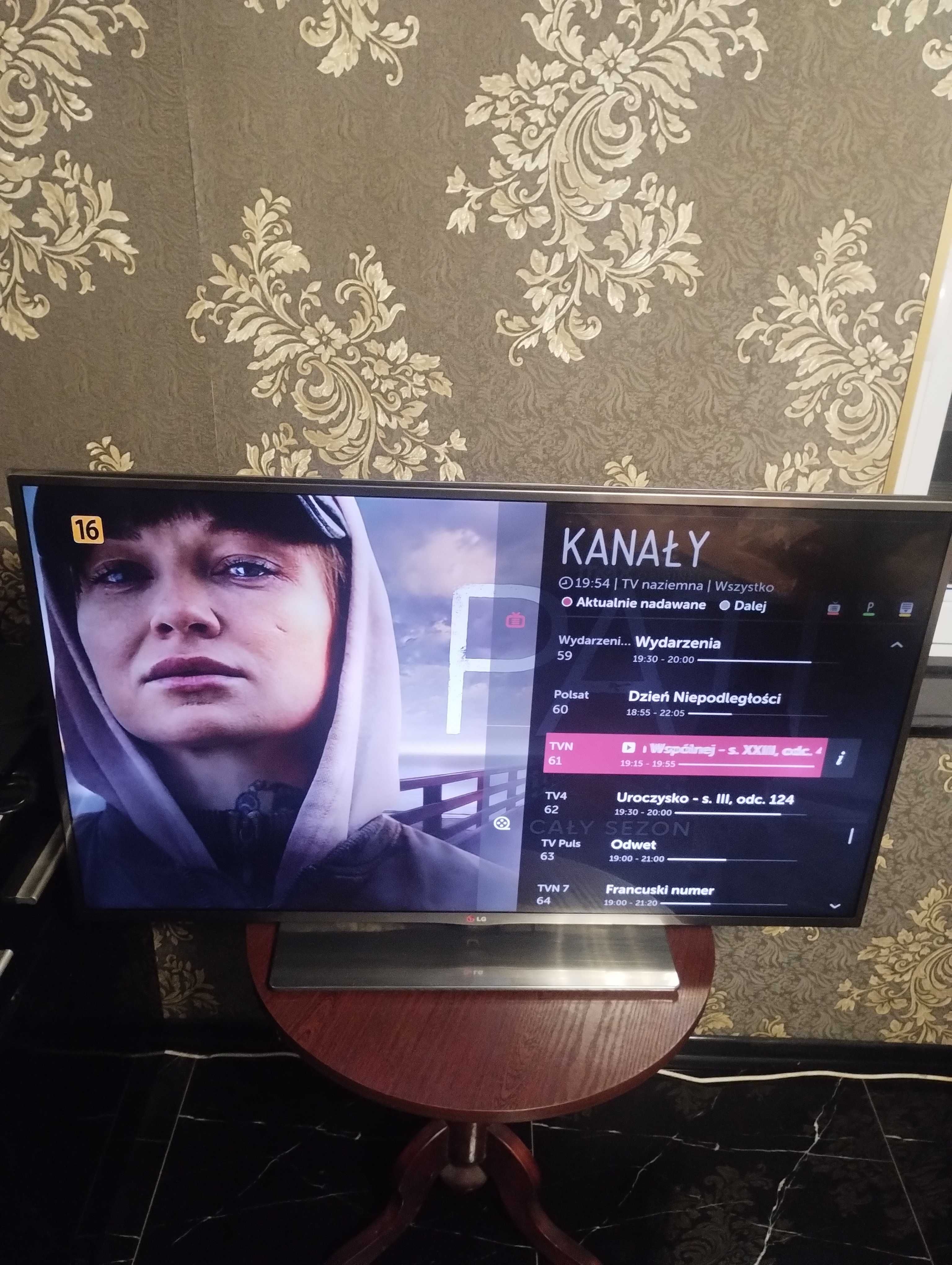 Telewizor LG 42" LED TV SMART 3D DVB-T2 HEVC 3xHdmi 3xUsb STAN BDB  !