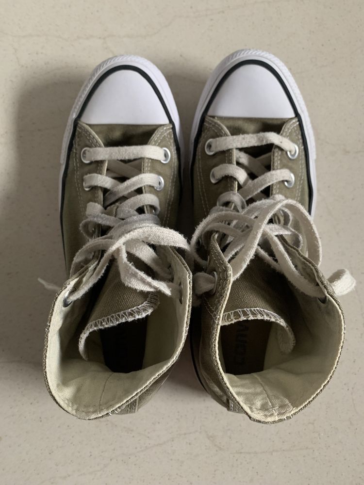 Converse r. 36 stan idealny, kolor oliwkowy