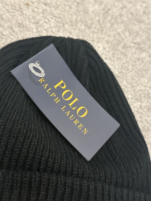 Czapka Nowa czarna Ralph Lauren