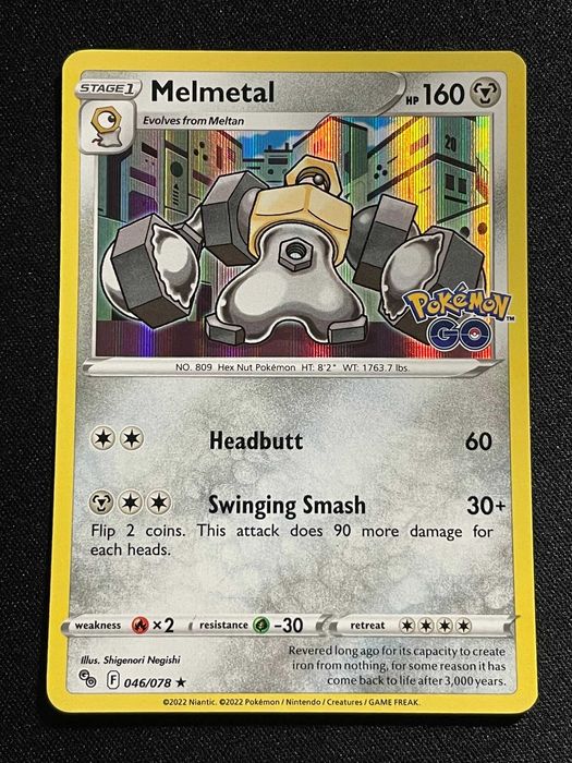 Carta Pokémon GO Melmetal 46/78