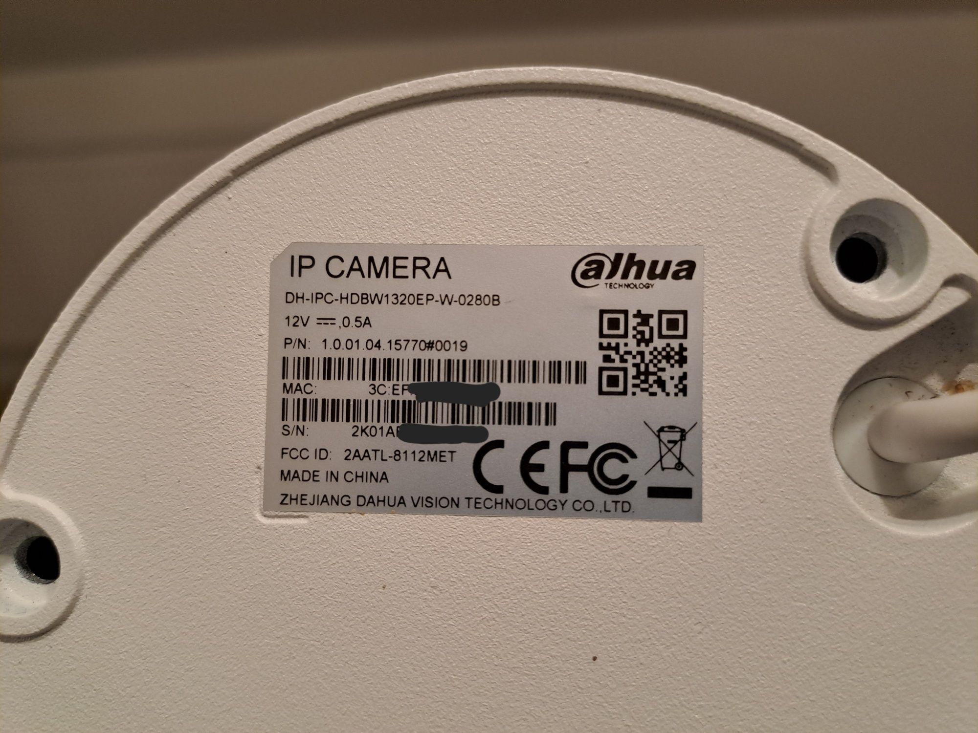 Kamera Dahua Wifi DH-IPC-HDBW1320EP-W-0280B