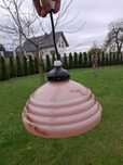 Stara lampa Art Deco marmurek