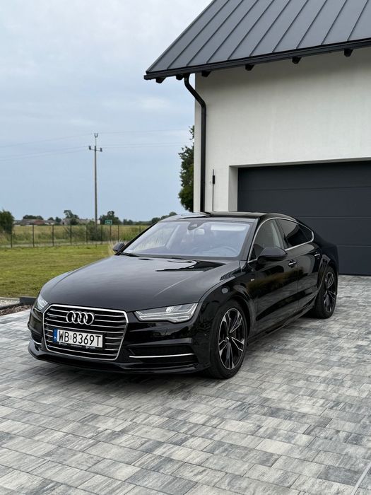 Audi A7 Sportback Serwis, 100% Bezwypadkowa, 320 KM, Bogate Wyposażenie, FV
