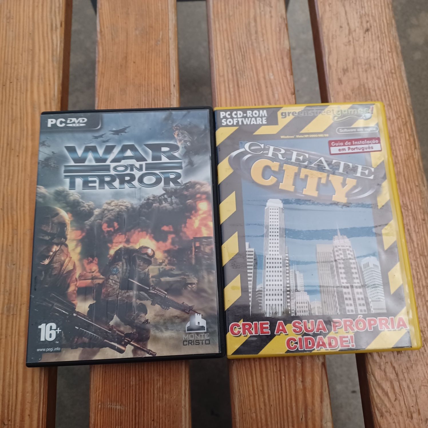 Jogos PC " War on terror " / " Create City "