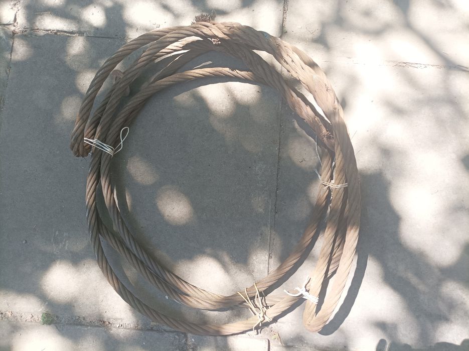 Буксировочный стальной трос 7м