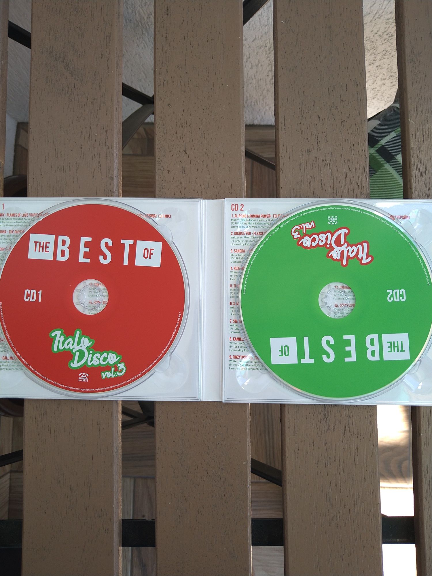 płyta CD the best od italo disco vol 3