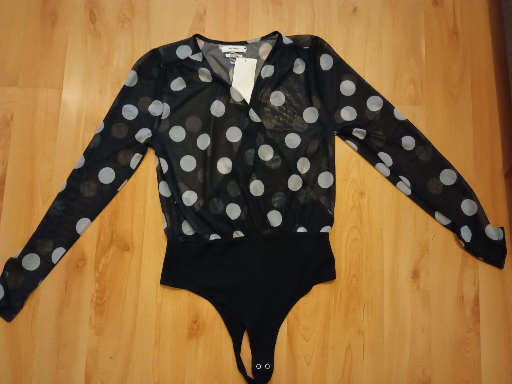 Body czarne nowe marki Reserved w rozmiarze S