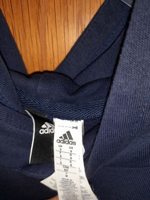 Hoodie adidas azul escuro