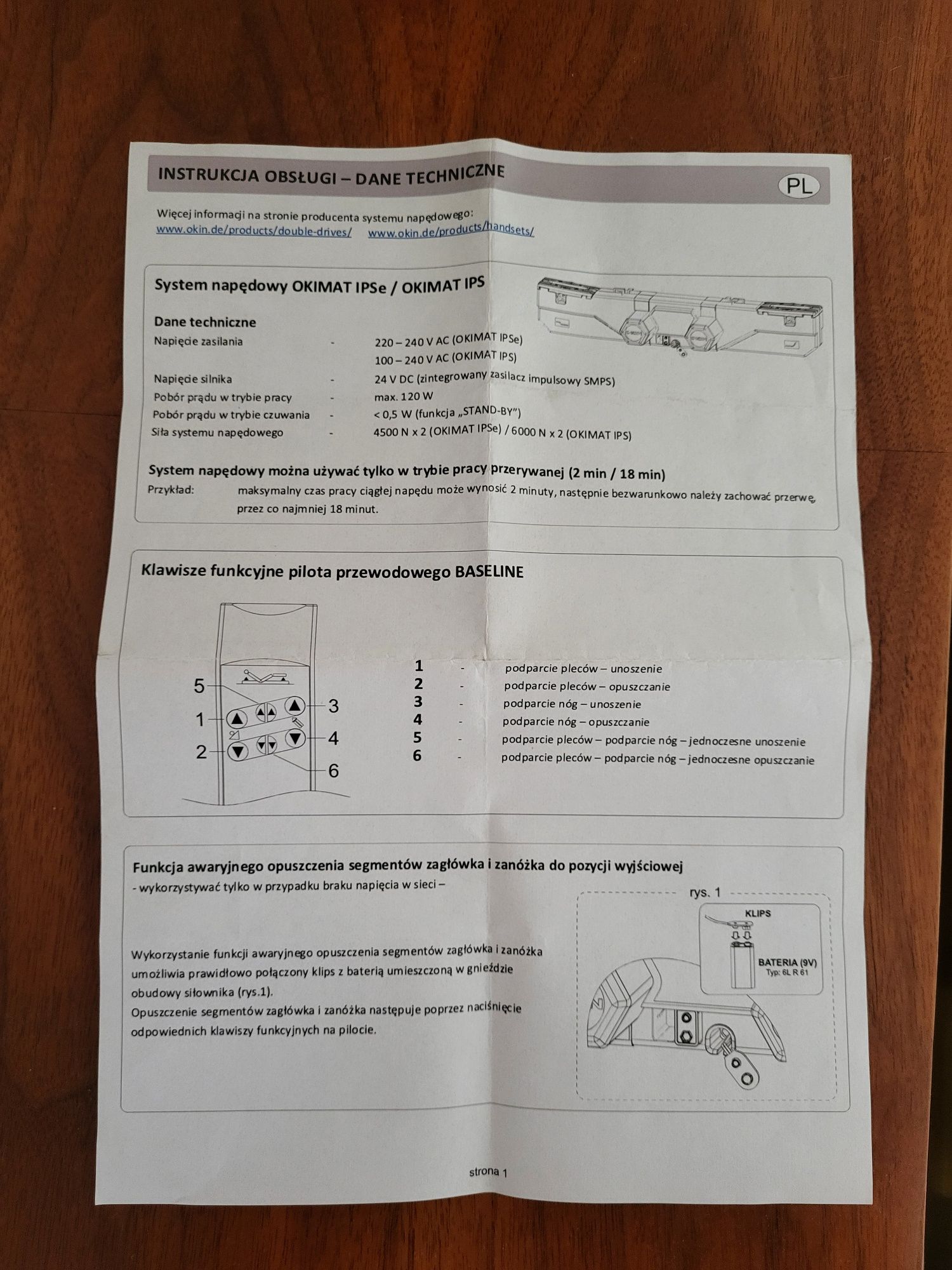 Łóżko ze stelażem rehabilitacyjnym