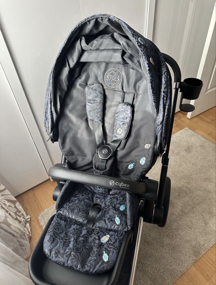 Wozek 3w1 Cybex Priam 4.0 jewels of nature piekny gwaeancja