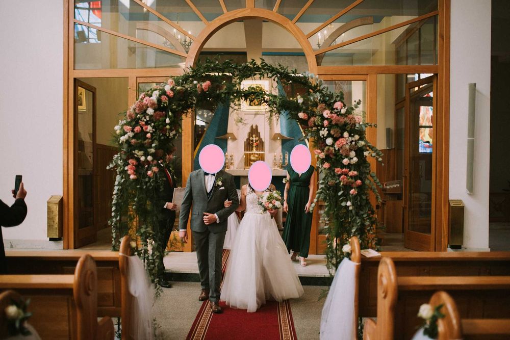 brama dekoracyjna - wesele, komunia