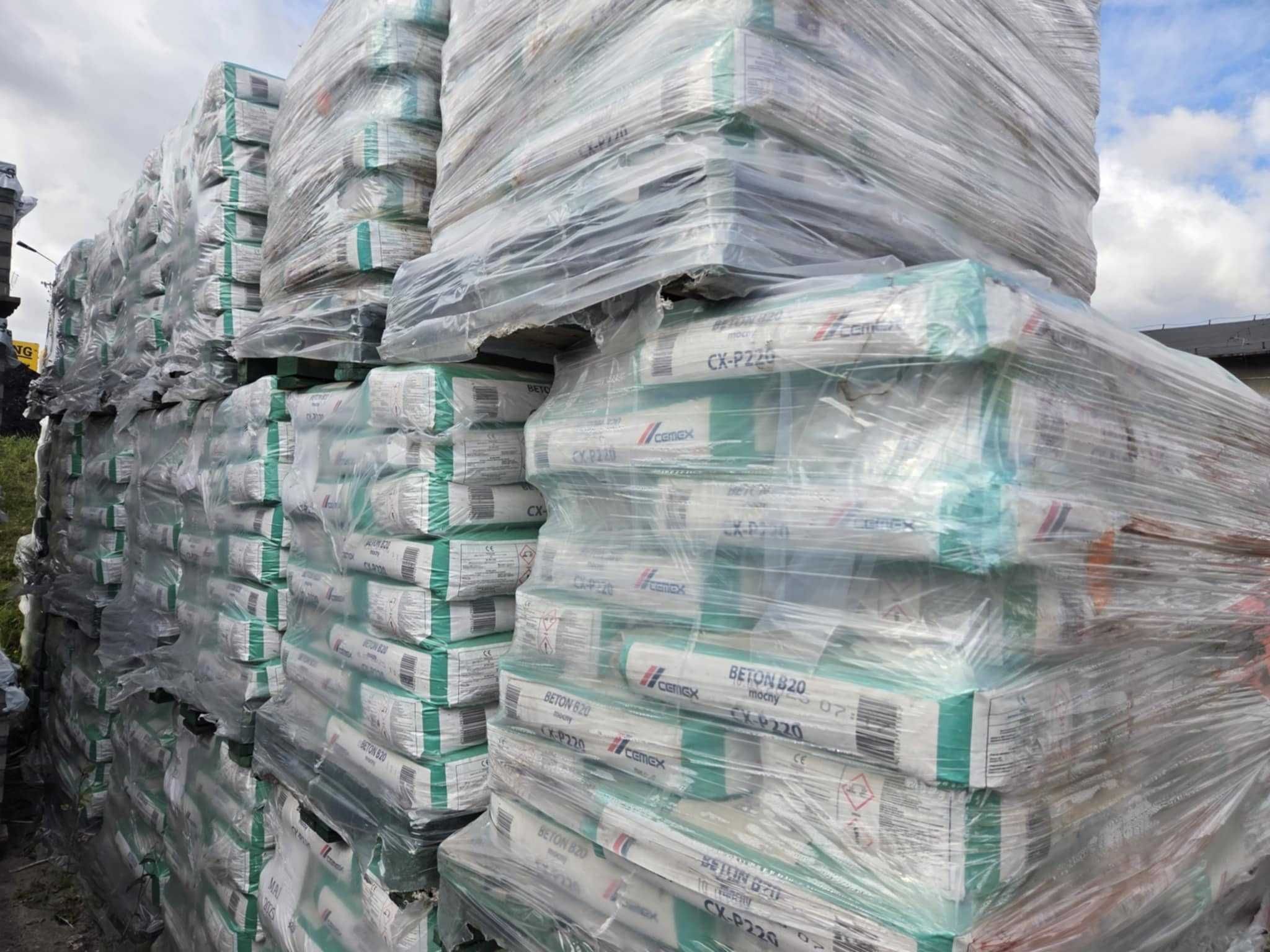 Beton B20 SUPER MOCNY CX-P220
CT-C20-F4 worek 25 kg cena 5,20 zł