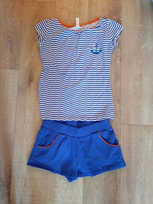 Костюм летний комплект шорты и футболка