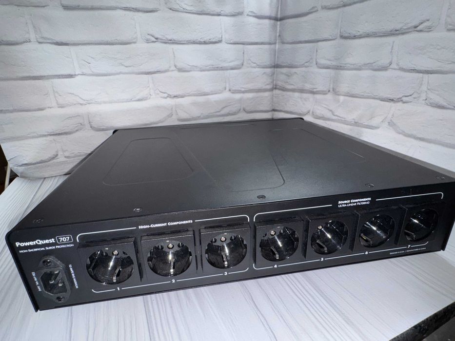 Audioquest Powerquest 707 (обмен/продажа) Сетевой фильтр PQ-707 filter