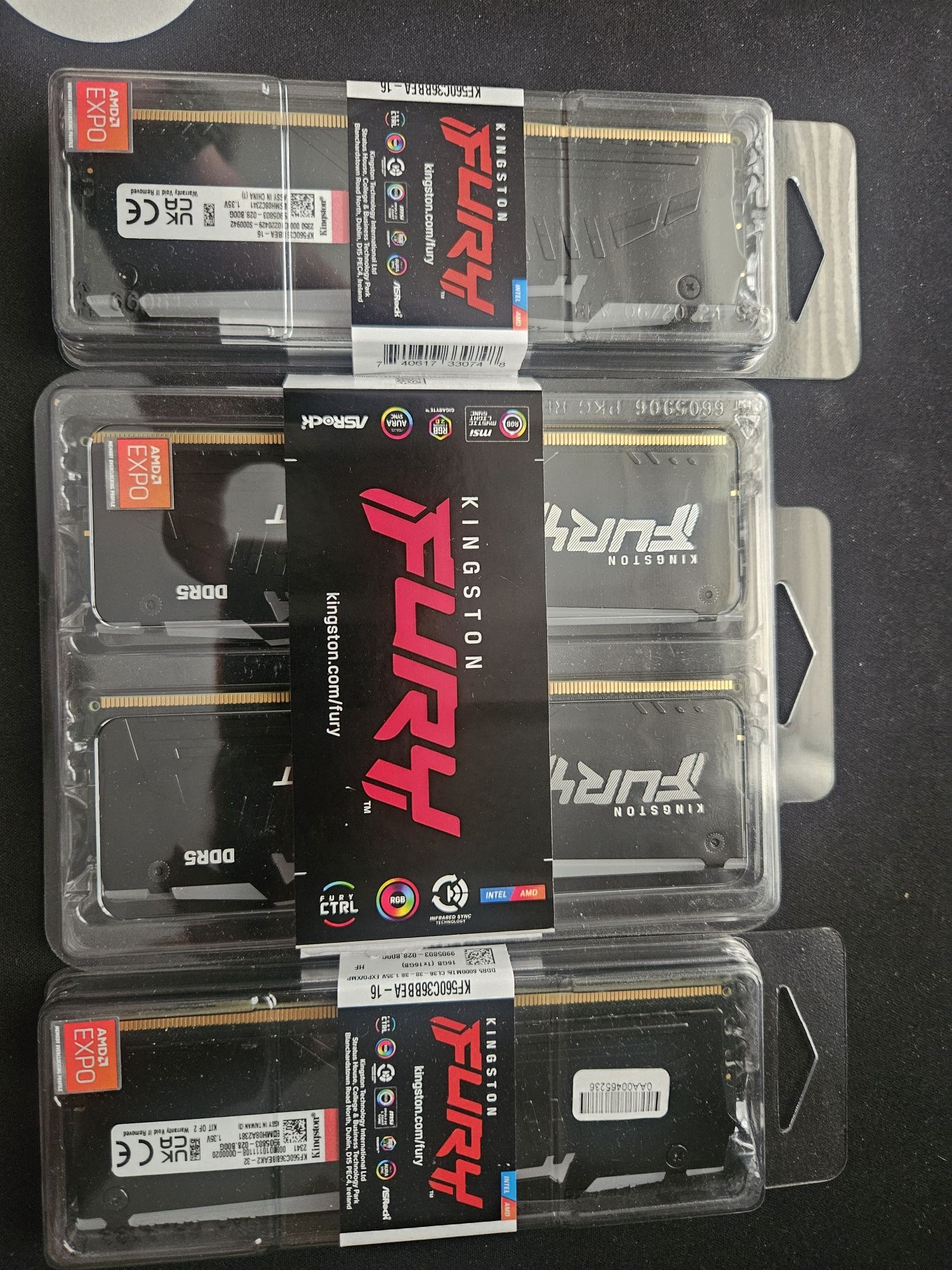 Ddr5 6000mhz cl36 4x16gb xmp expo