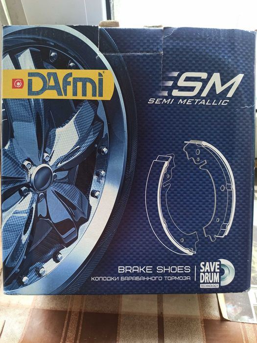 Гальмівні колодки барабанні задні ВАЗ 2101-07, 2121/2123 (DAfmi DA656)