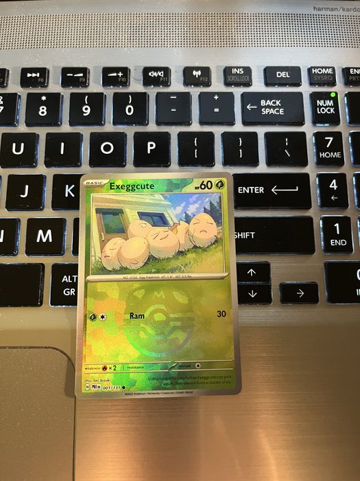 Karty pokemon oryginalne Master Ball reverse holo Exeggcute