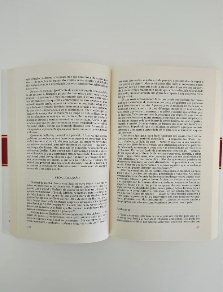 Livro Inteligência Emocional - Daniel Goleman