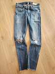 Jeansy z dziurami Rag & bone Vitkac roz. XS/S Moliera 2