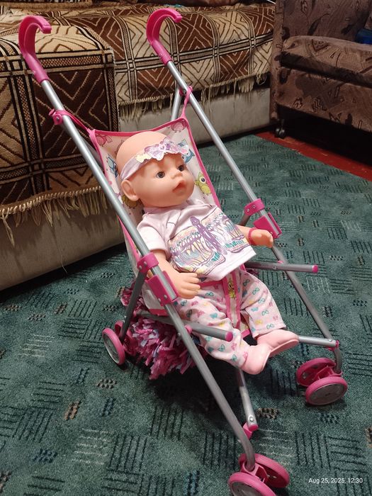 Коляска и пупс, Лялька та пупс у калясці іграшкові