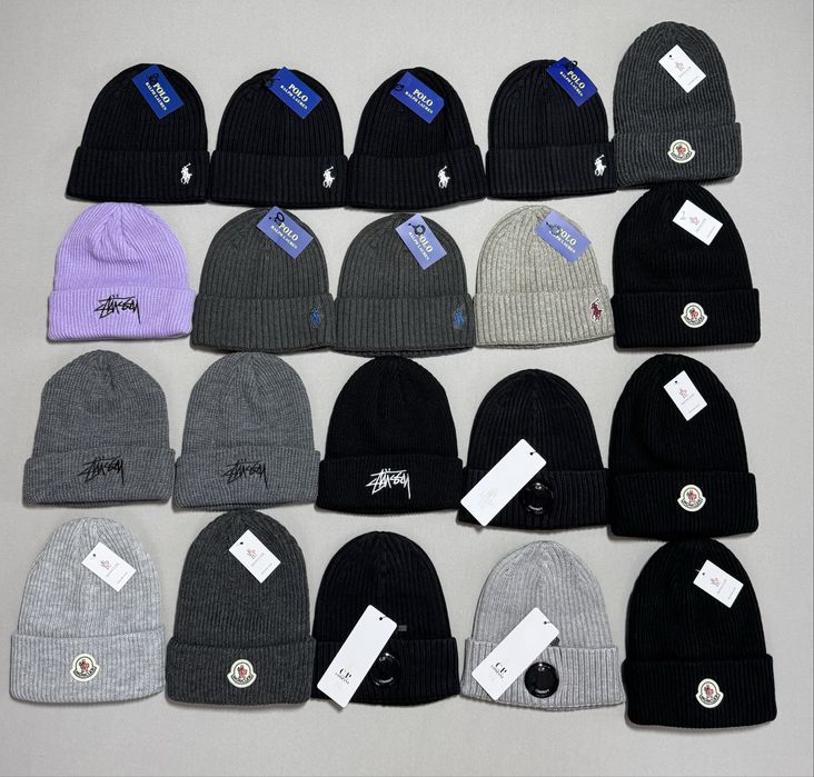 Шапки , шапка , стусі , монклер , сіпі компані , поло , stussy , cp