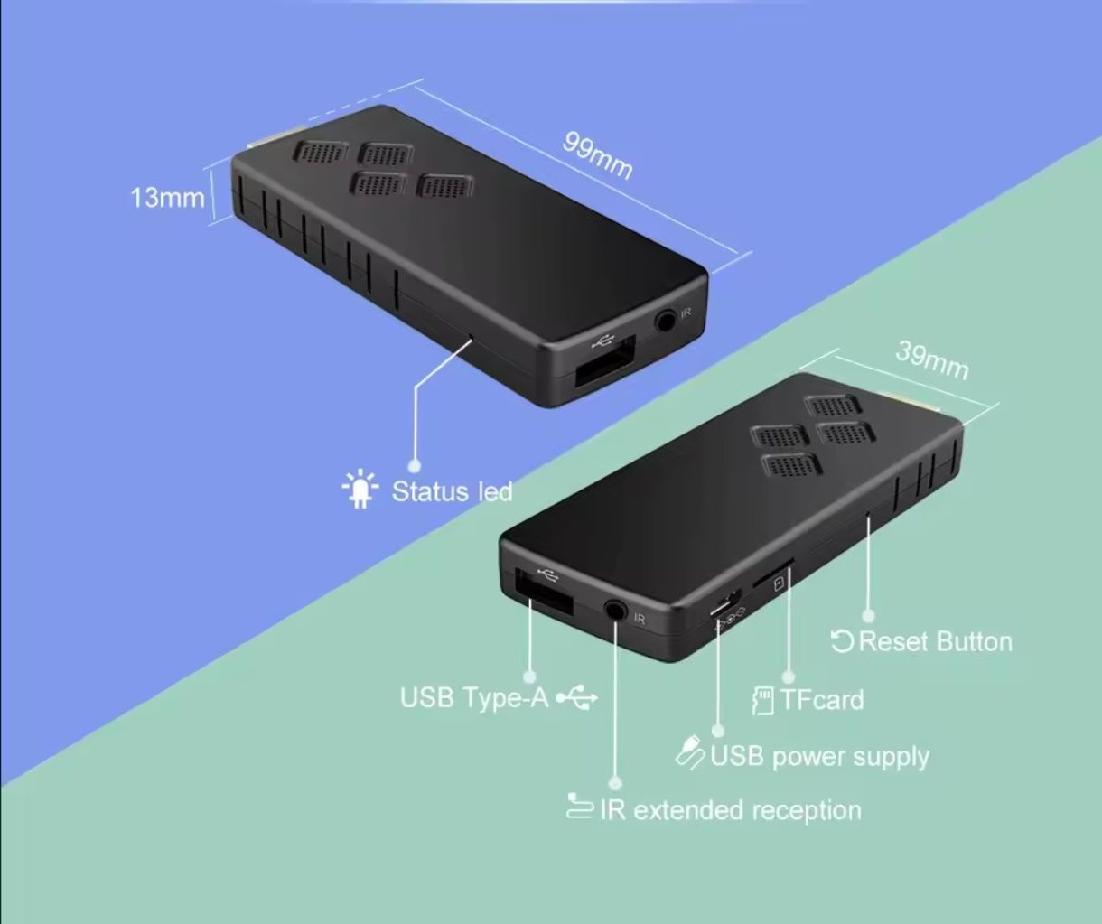 Stick android Tv. 2gb RAM