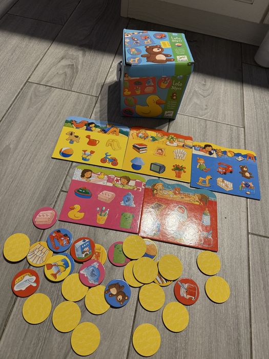 djeco розвиваюча гра лото 2+ дім