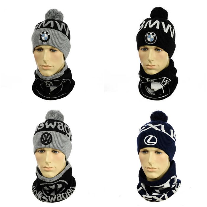 Дитячий осінньо-зимній комплект шапка та баф майнкрафт, роблокс