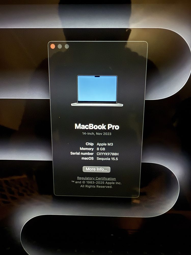 Macbook Pro 14” M3