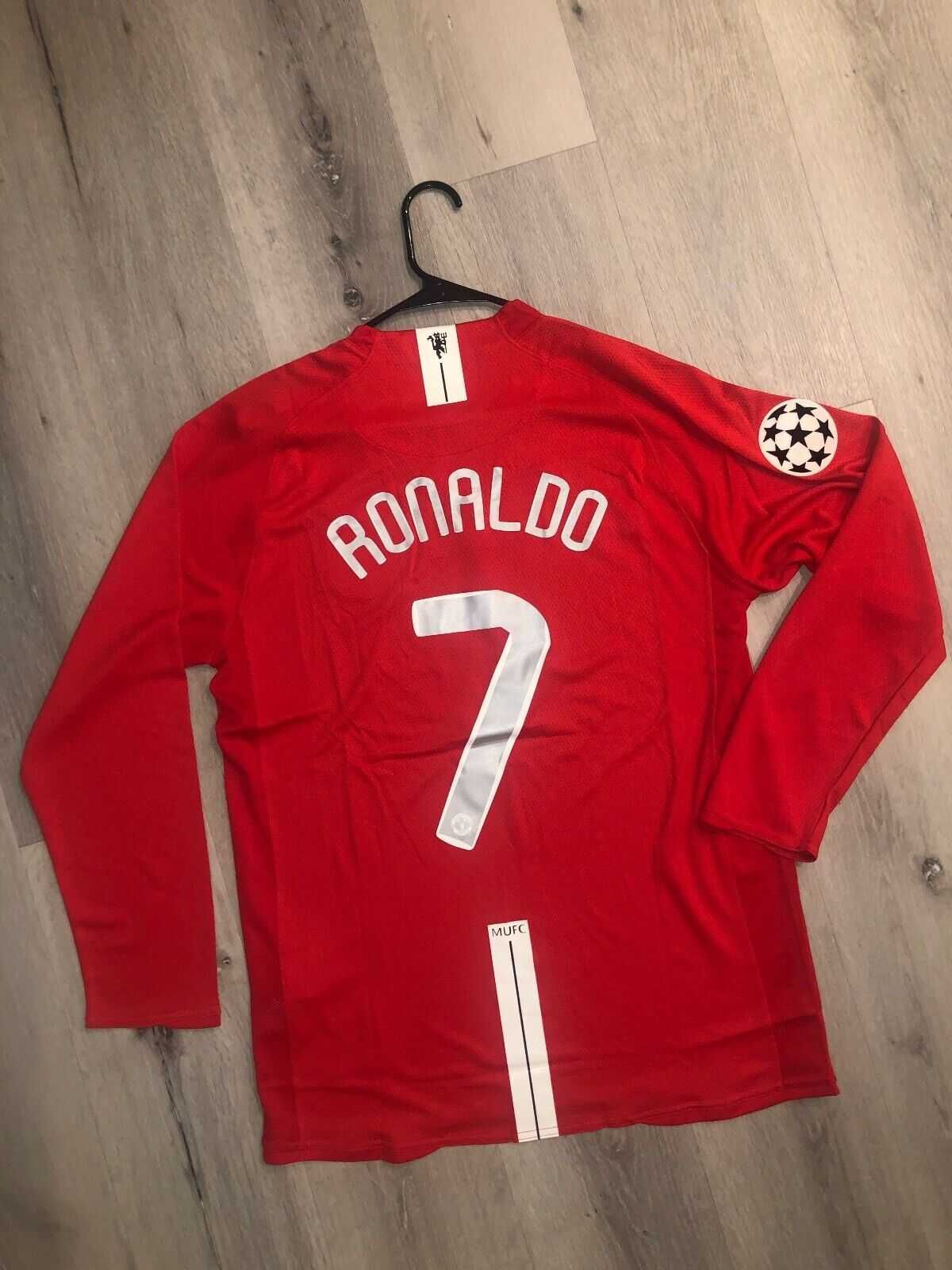 Koszulka Manchester United Ronaldo 2008 Finał Moskwa
